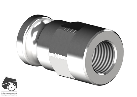 Protedac Vollachsen-Adapter M12x1.00 für BECCO Kupplungssystem Protedac Vollachsen-Adapter M12x1.00 für BECCO Kupplungssystem