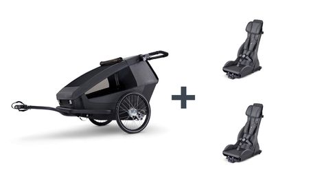 Croozer Yuuna Kid Modul - Premium Sitz Geschwister Vorteilspaket Croozer Yuuna Kid Modul - Premium Sitz Geschwister Vorteilspaket