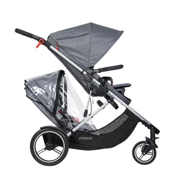 Phil&Teds Voyager Buggy 2016 Storm Cover für Double Kit Zweitsitz