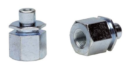 Adapter 3/8" Vollachse für FollowMe Tandemkupplung