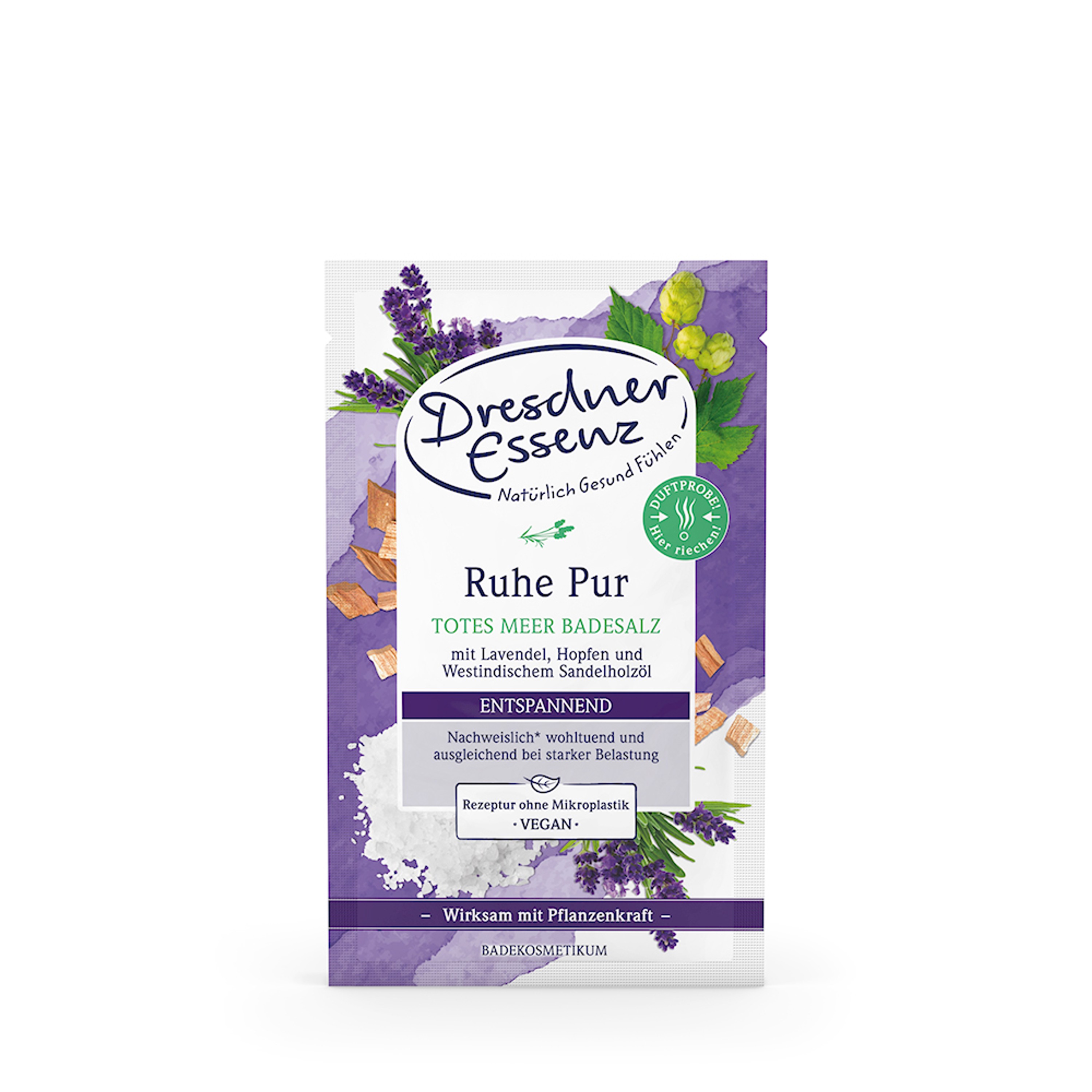 Dresdner Essenz Gesundheitsbad Ruhe Pur 60 g Stern Drogerie