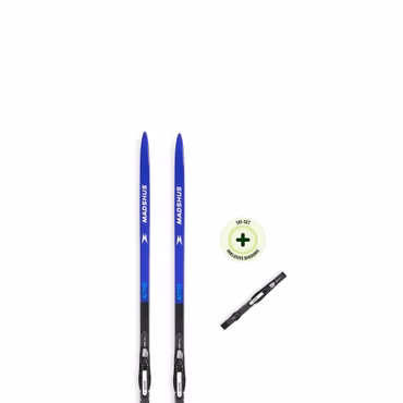 Madshus Langlaufski mit Bindung und Fell (22/23) Active Skin W + Touring Automatic 