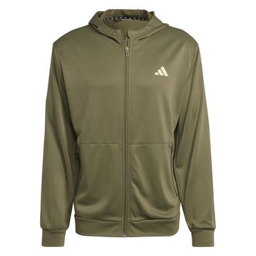 ADIDAS TRAIN ESSENTIALS SEASONAL TRAINING – HERREN KAPUZENSWEATER