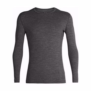 ICEBREAKER Herren Thermo-Langarmshirt mit Rundhalsausschnitt M 200 Oasis LS Crewe