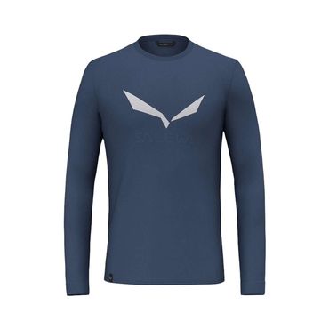 SALEWA SOLIDLOGO DRY L/S TEE – Herren-Shirt