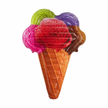 BESTWAY Luftmatratze ICE-CREAM MAT 188X130CM