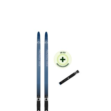 SALOMON Herren Skating Langlaufski ESCAPE SNOW 59 (23/24) mit der Bindung PM PLKAUTO