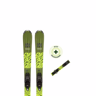 VÖLKL Kinderski DEACON JUNIOR (23/24) mit der Bindung 7.0 VMOTION JR R
