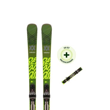 VÖLKL Herren Allmountain Ski DEACON 76 (23/24) mit der Bindung RMOTION3 12 GW BLACK