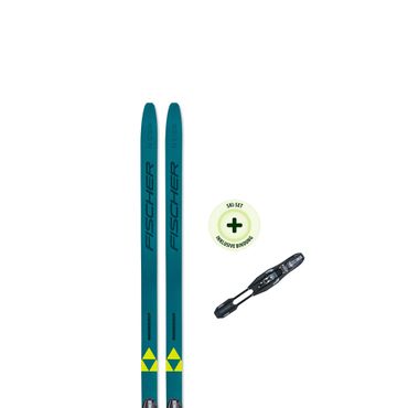 FISCHER Langlaufski INSPIRE EF SET (23/24) mit der Bindung CONTROL STEP B