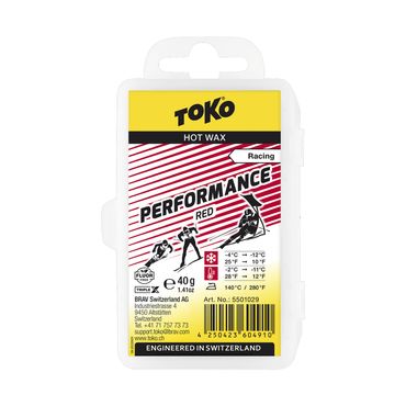 TOKO Heißwax Performance red 40g