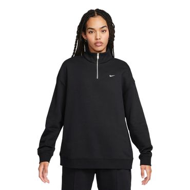 NIKE Damen Sweatshirt NSW FLC QZ GLS