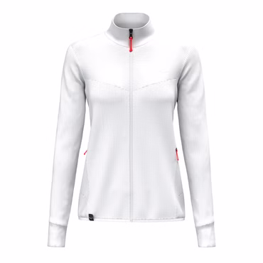 SALEWA Damen Fleecejacke PUEZ WAFFLE HYB PL JACKET
