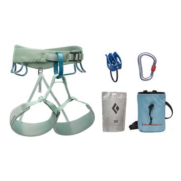 BLACK DIAMOND Damen Kletterset MOMENTUM HARNESS PACKAGE