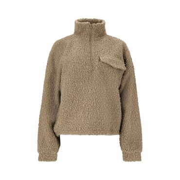 ATHLECIA Damen Pullover W Sherpa Half zip Florrie
