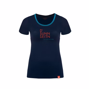EIN SCHÖNER FLECK ERDE Damen KURZARM-SHIRT MERINO D'SUNNSEITN