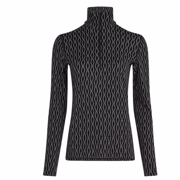 ICEBREAKER Damen Langarmshirt W Mer 260 Vertex LS HZ On-Piste