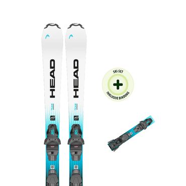 HEAD Kinderski Supershape Team Easy (24/25) mit der Bindung JRS 4.5 GW CA