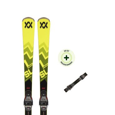 VÖLKL Racetiger SL MASTER (24/25) mit der Bindung COMP 12GW