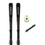 BLACK/NEON RED/CHROME