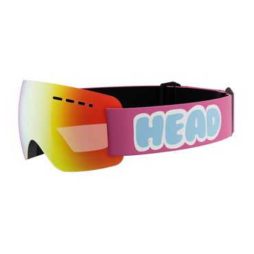 HEAD Kinder Skibrille SOLAR JR FMR red