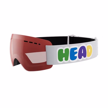 HEAD Kinder Skibrille SOLAR JR red