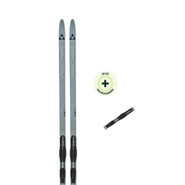 FISCHER Langlaufski FIBRE CROWN EF MOUNTED (24/25) mit der Bindung Nordic Tour Step-In IFP