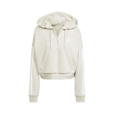 ADIDAS Damen Kapuzensweatshirt W 3S FT QZ HD