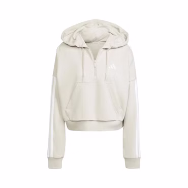 ADIDAS Damen Kapuzensweatshirt W 3S FT QZ HD