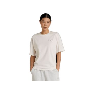 NEW BALANCE Damen Funktionsshirt Reimagined Oversized T-Shirt