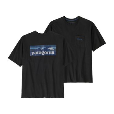 PATAGONIA Herren Funktionsshirt M's Boardshort Logo Pocket Responsibili-Tee
