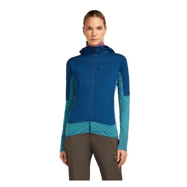 ICEBREAKER Merino 300 RealFleece™ Descender LS Zip – Hoodie für Damen