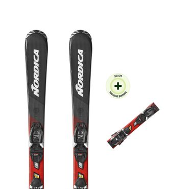 NORDICA Kinderski TEAM J R(110-150) 25/26 mit der Bindung J7.0 FDT
