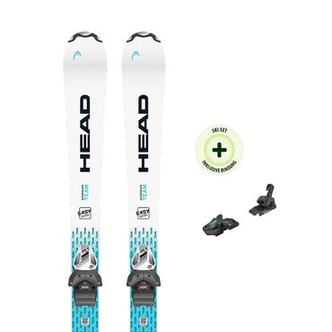 HEAD Kinderski Supershape Team Easy (25/26) mit der Bindung JRS 4.5 GW CA