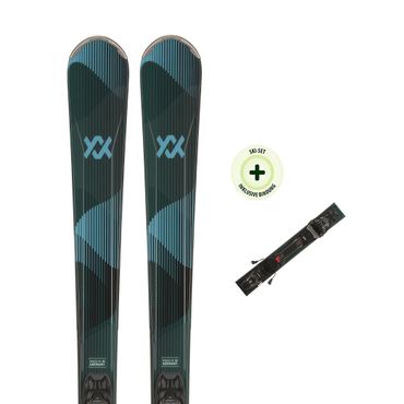 VÖLKL Damenski SHINE 76 LTD (25/26) mit der Bindung VMOT 10 LADY GREEN