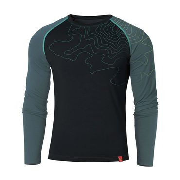 EIN SCHÖNER FLECK ERDE Herren Langarm-Shirt Merino INNERGEBIRG