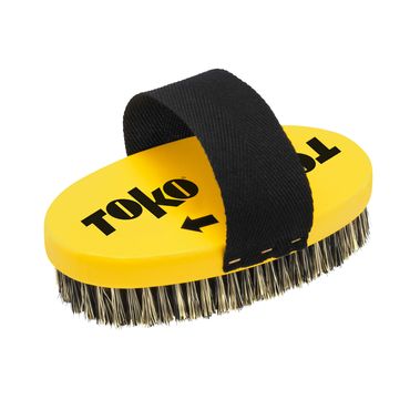 TOKO Bürste mit Stahlhaar Base Brush oval Steel Wire