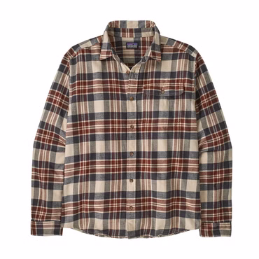 PATAGONIA Herren Flanellhemd M's L/S LW Fjord Flannel Shirt