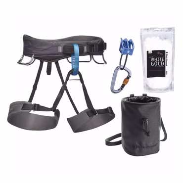 Black Diamond Momentum Package, Klettergeschirr Set Damen