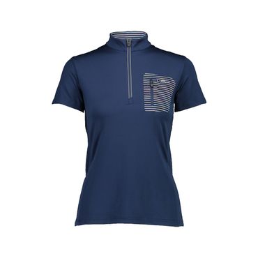 CMP Woman Free Bike Half Zip T-Shirt, Rad Trikot Damen