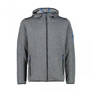 CMP Man Jacket Fix Hood, Fleece Jacke Herren