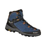 dark denim/fluo orange