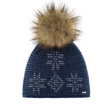 Eisbär Maithe Lux MÜ, Mütze mit Kunstfellpompon Damen