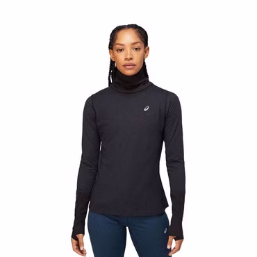 Asics Wool Rib LS Top, Laufshirt langarm Damen