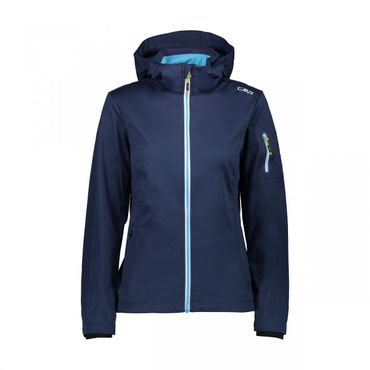 CMP Woman Zip Hood Jacket, Softshelljacke Damen