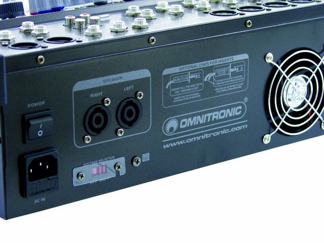 OMNITRONIC LS-822A Powered live mixer – Bild 2