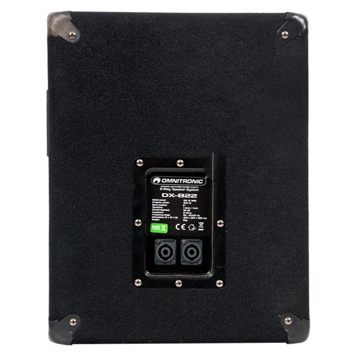 300 Watt PA Soundbox 3 way box OMNITRONIC DX-822 - Just one Box – Bild 3
