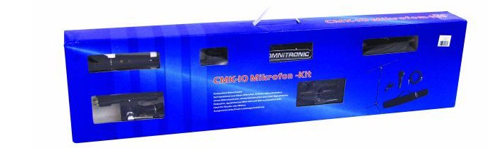 Set pour les stages microphone pieds sac micro OMNITRONIC CMK-10 – Bild 2