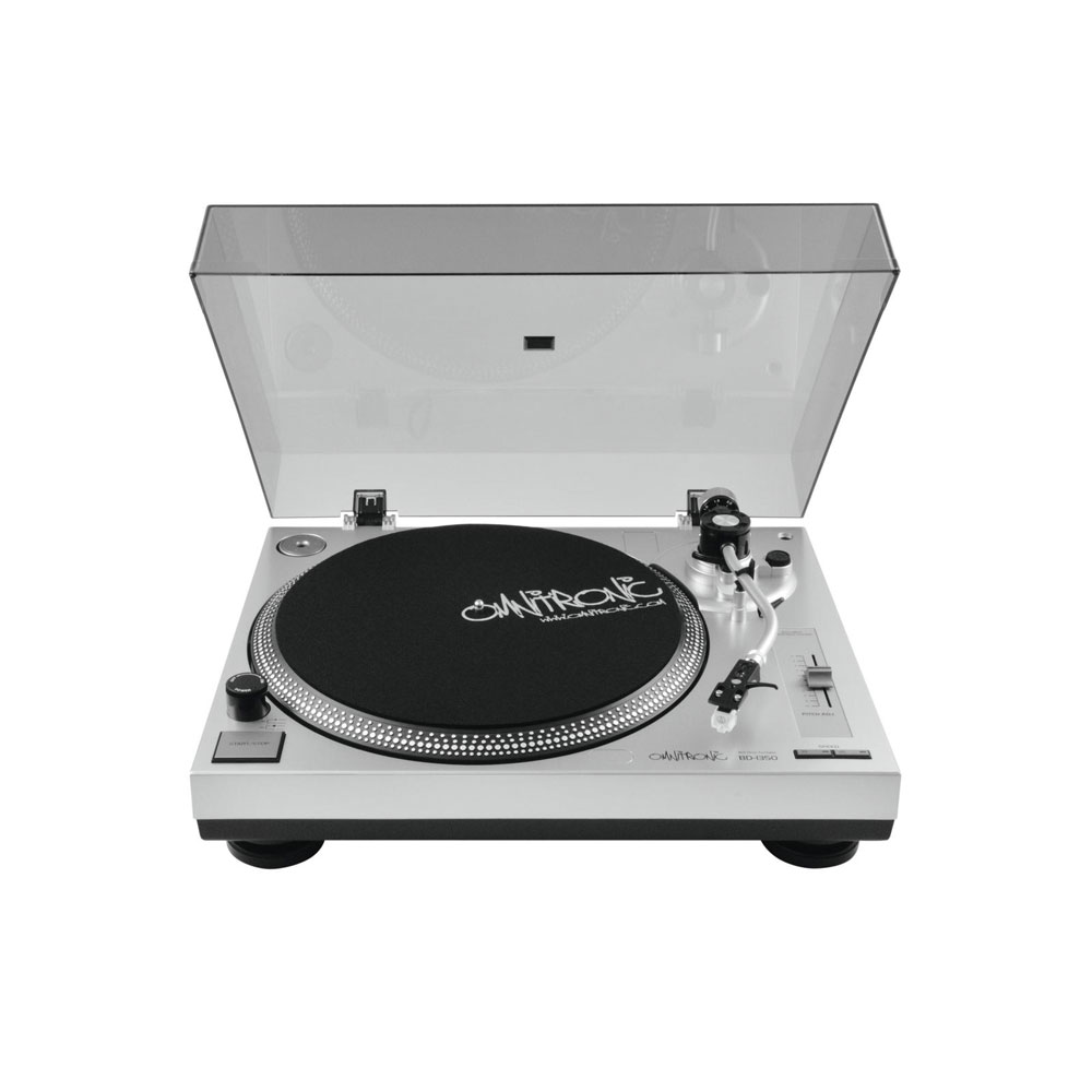 OMNITRONIC BD-1350 platine disque argent – Bild 2