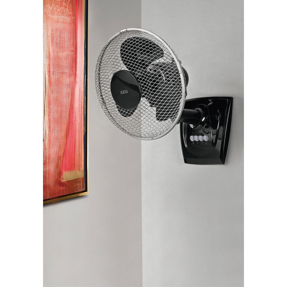 Tisch & Wand Ventilator Gebläse Windmaschine Oszillierend AEG VL 5529 – Bild 5